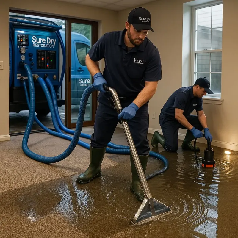Water Extraction and Removal process in Richland County, WI